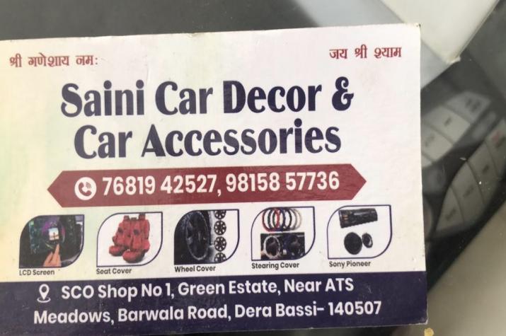Saini car Decor and Car Accessories